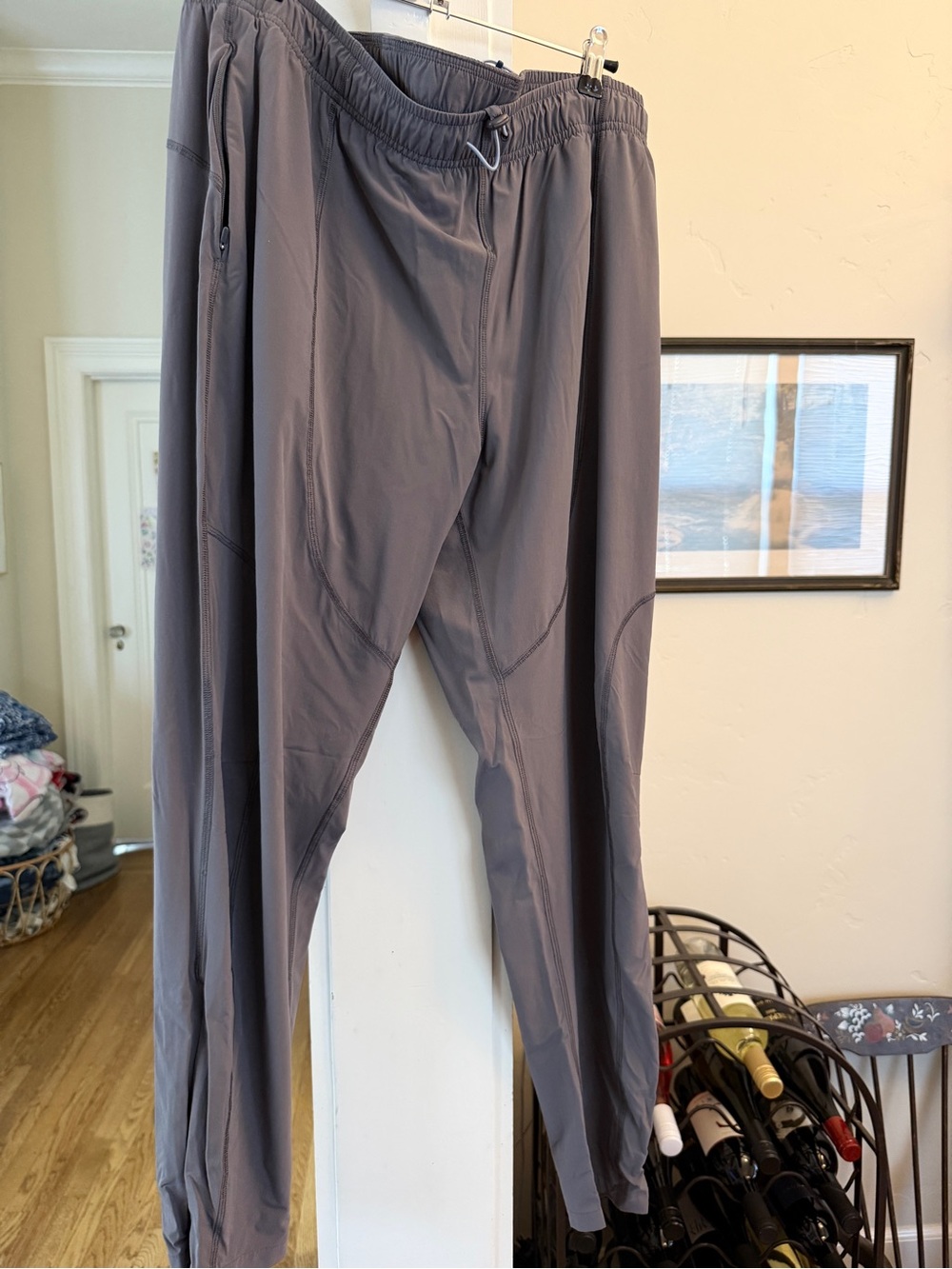Women's Lightweight Gray Active Jogger Pants
